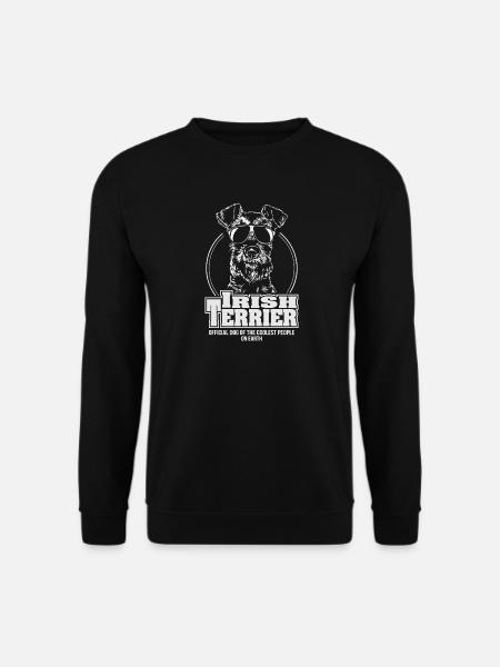 IRISH TERRIER coolest people Wilsigns Geschenk - Unisex Pullover - Schwarz