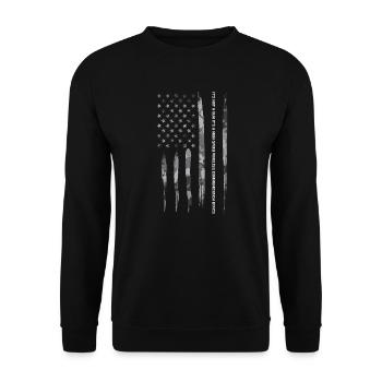 It's Not A Gun It's A High-Speed... - Unisex Pullover - Schwarz - Vorne - Alina (178cm) & Michal (187cm)
