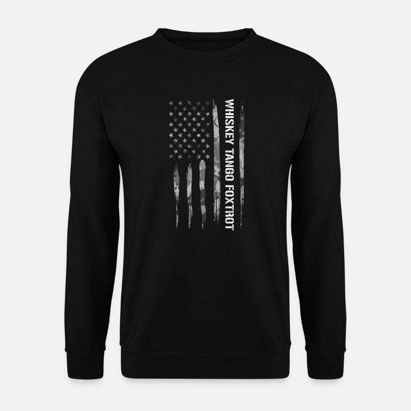 Whisky Tango Foxtrot - Sweat-shirt Unisexe - noir