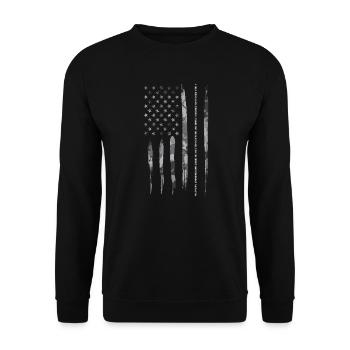 I Take Pride In My Country I Sta... - Unisex Sweatshirt - black - Front - Alina (178cm) & Michal (187cm)