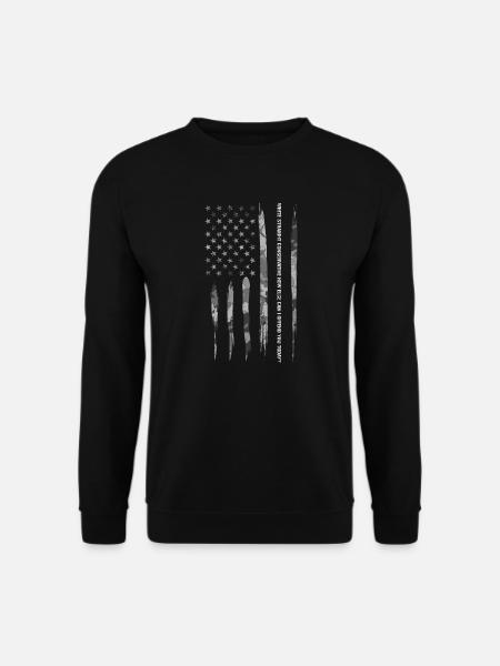 White Straight Conservative How... - Unisex Sweatshirt - black
