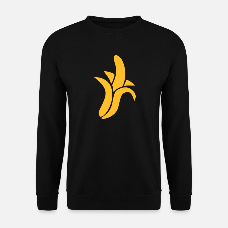 Banane - Unisex Pullover - Schwarz
