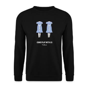 Shining - Unisex Sweatshirt - black - Front - Alina (178cm) & Michal (187cm)