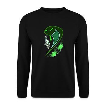 cobra - Sweat-shirt Unisexe - noir - Devant - Alina (178cm) & Michal (187cm)