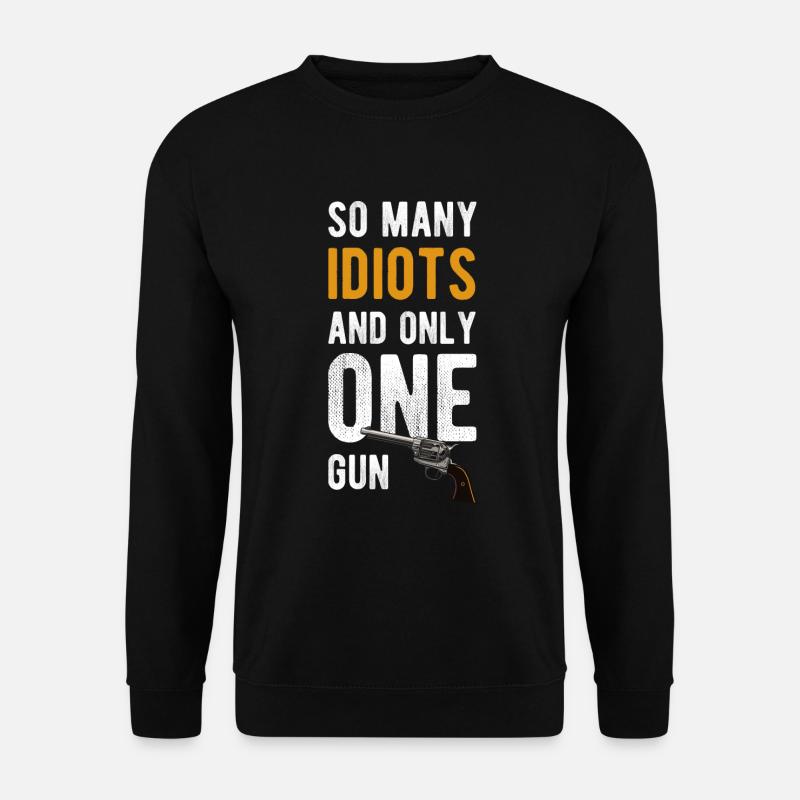 Sarkasmus Kollegen Provokation - Unisex Pullover - Schwarz