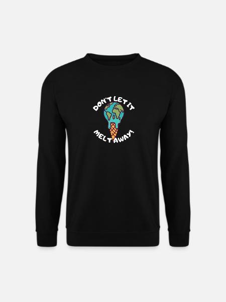 Don't let it melt away - Unisex sweater - sort