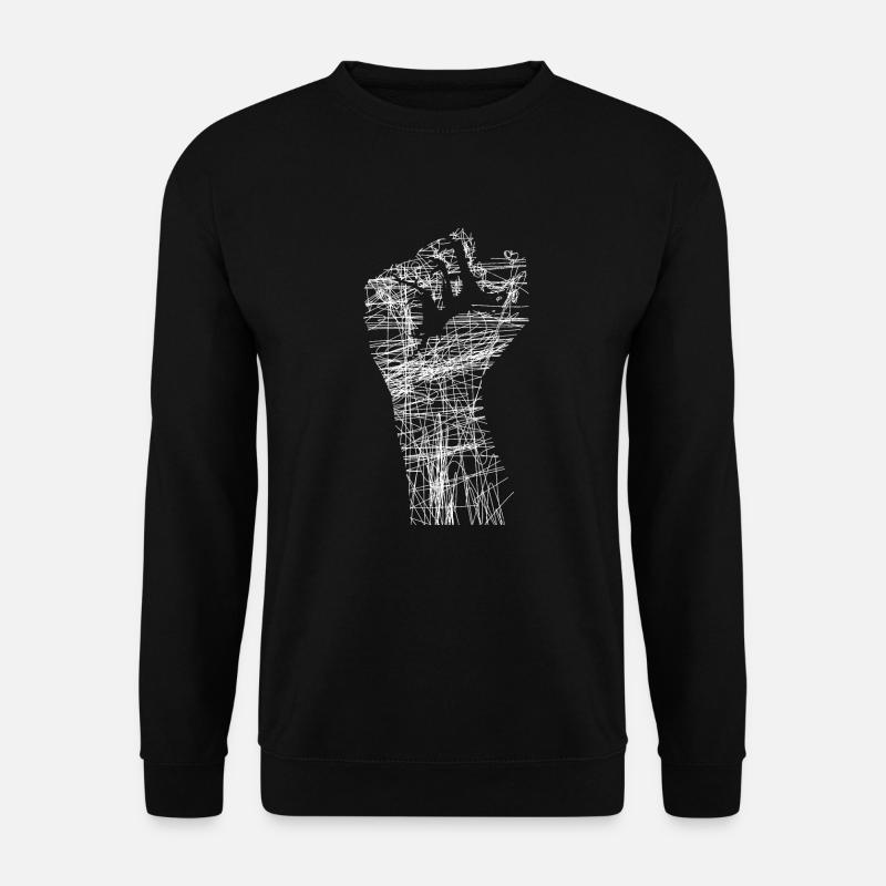Resist - Unisex Pullover - Schwarz