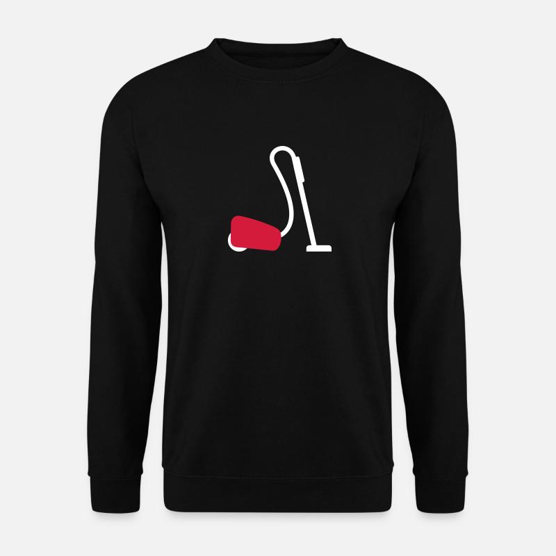 Staubsauger - Unisex Pullover - Schwarz
