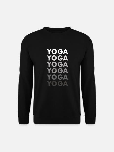 Yogi Yoga - Unisex Sweatshirt - black