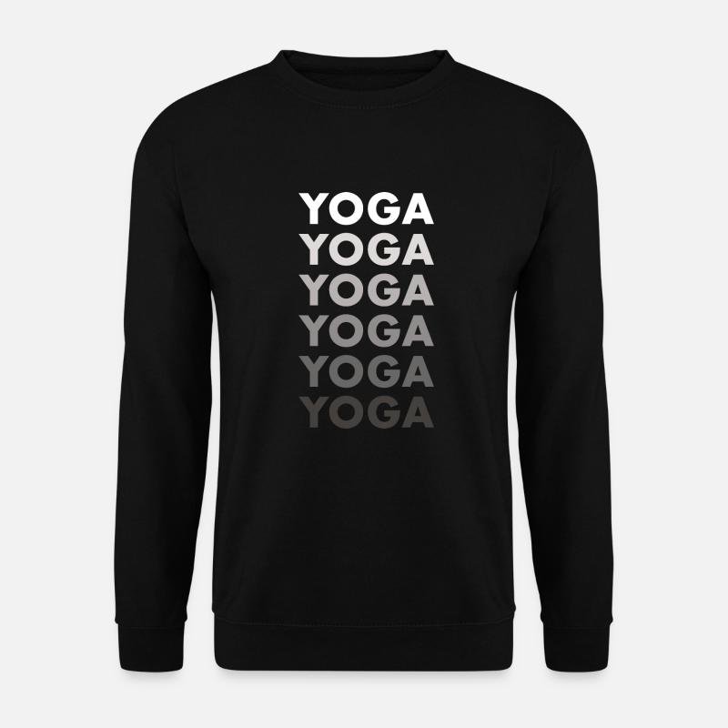 Yogi Yoga - Unisex Pullover - Schwarz