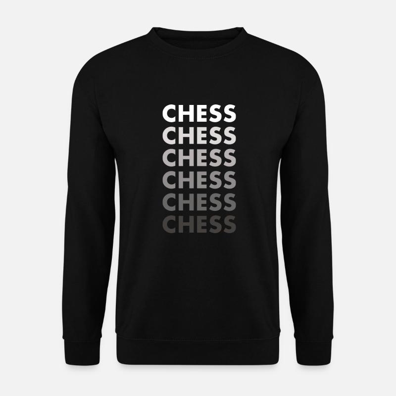 Joueur d’échecs Échecs - Sweat-shirt Unisexe - noir