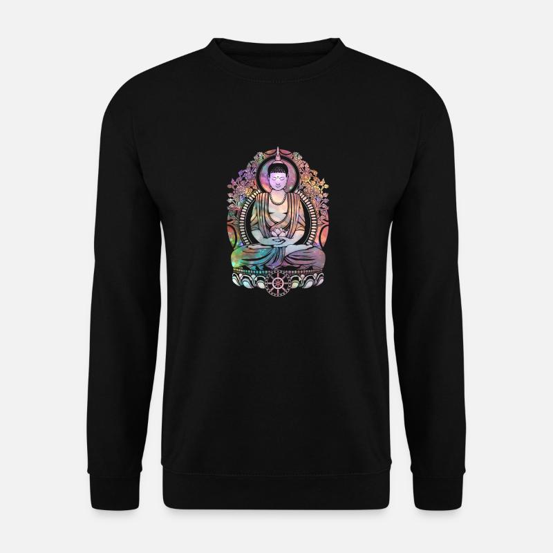 Cosmic Buddha - Unisex Sweatshirt - black