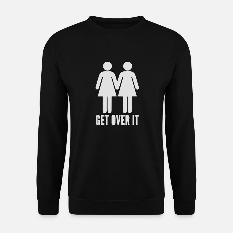 LESBISCH - NA UND?! - Unisex Pullover - Schwarz
