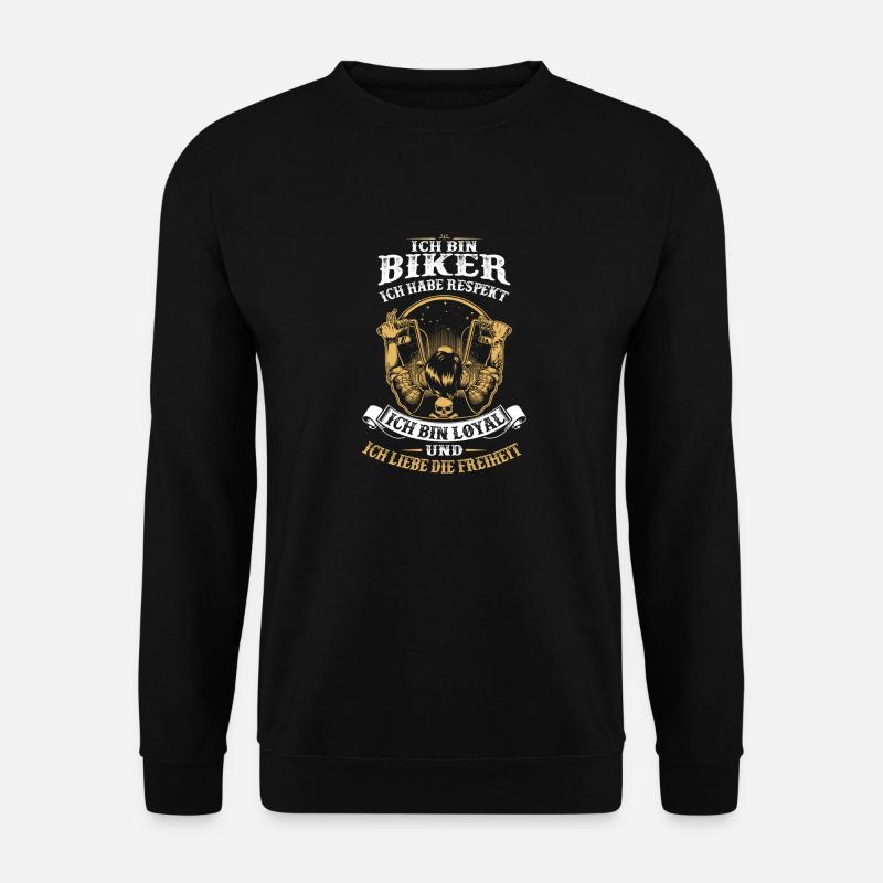 Ich bin Biker - Unisex Pullover - Schwarz