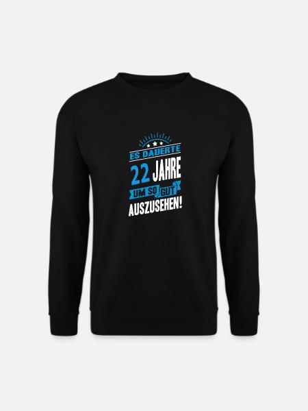 22 - Unisex Pullover - Schwarz