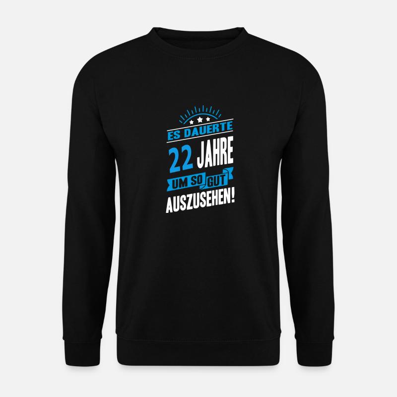 22 - Unisex Pullover - Schwarz