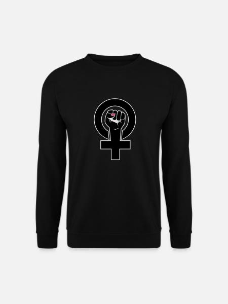 feministin - Unisex Sweatshirt - black