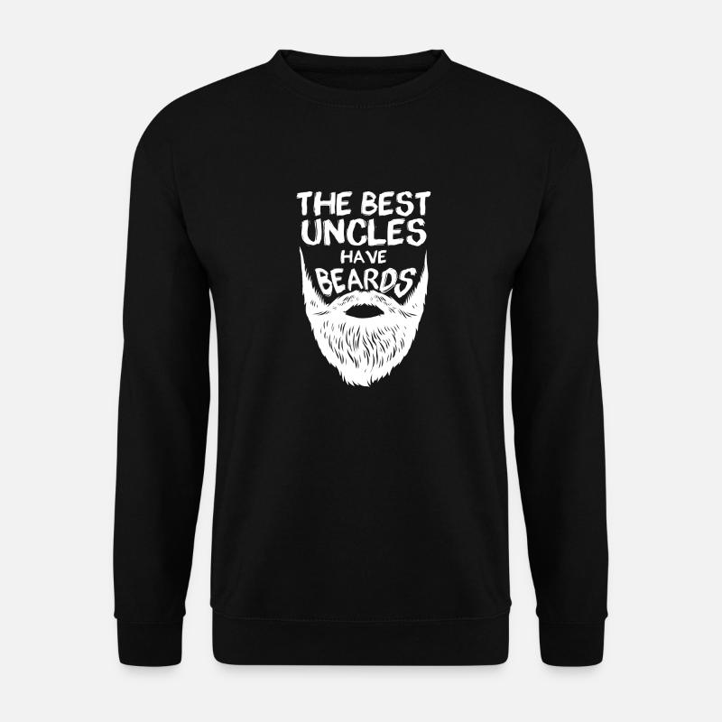 Bearded Uncle - Unisex Sweatshirt - black