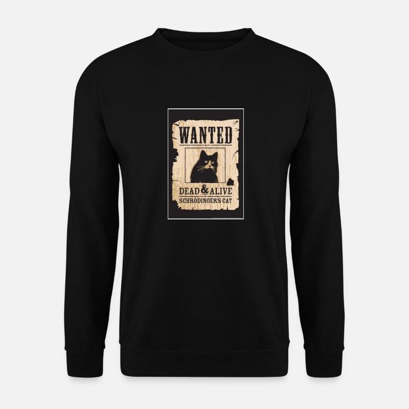 Schrodingers Katze - Unisex Pullover - Schwarz