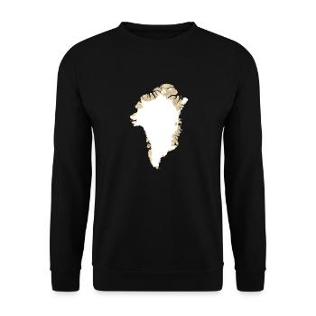 Greenland - Unisex Sweatshirt - black - Front - Alina (178cm) & Michal (187cm)