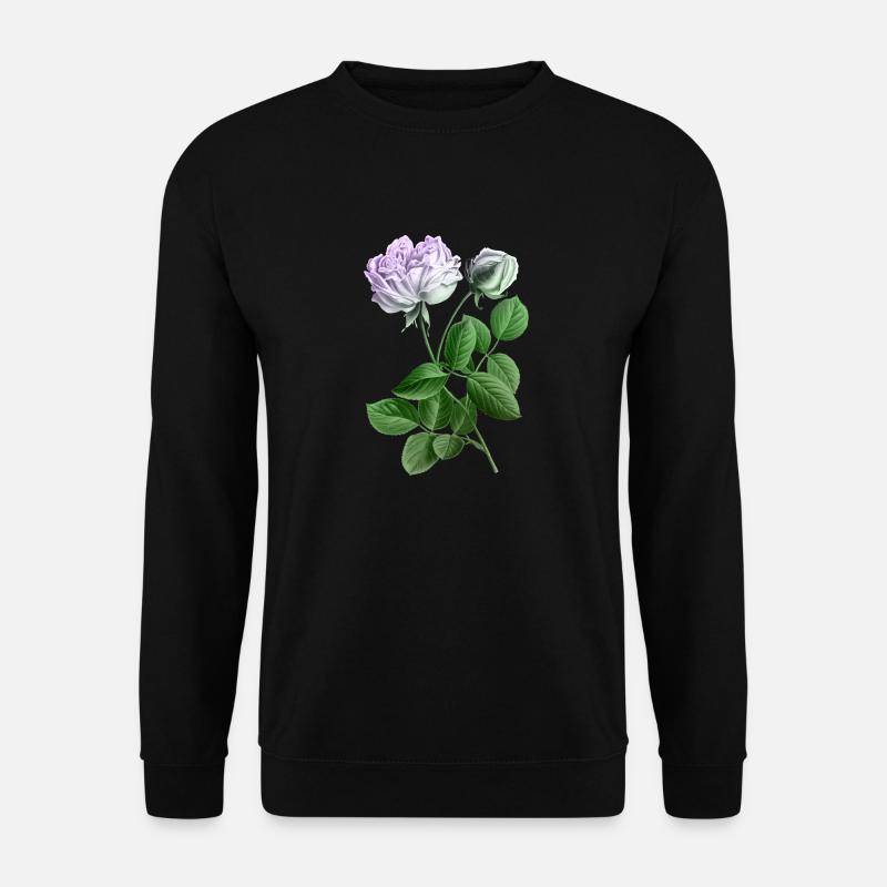 Rose - Unisex Pullover - Schwarz