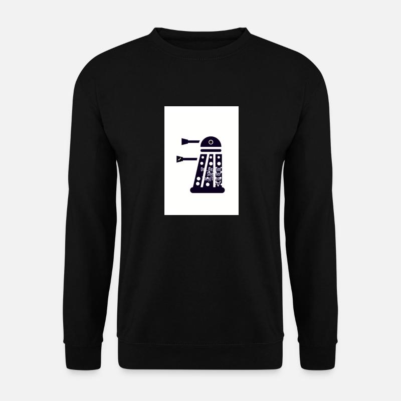 Dr.. Inklusion; Er/Ihn/Sie/Sie/Sie/Sie/Sie/Sie Roboter - Unisex Pullover - Schwarz