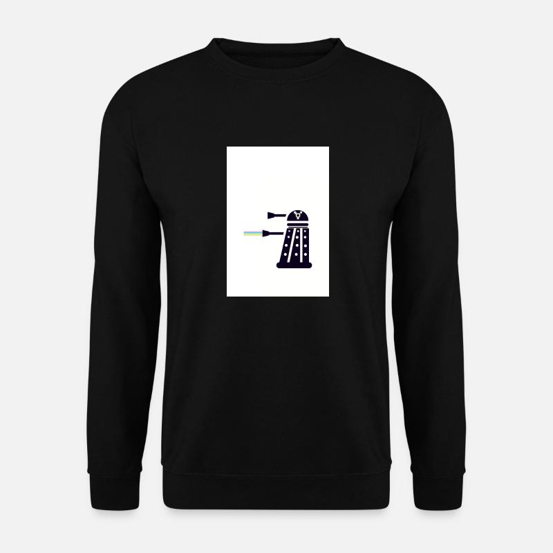 Dr. Sci Fi Roboter Stolz - Unisex Pullover - Schwarz