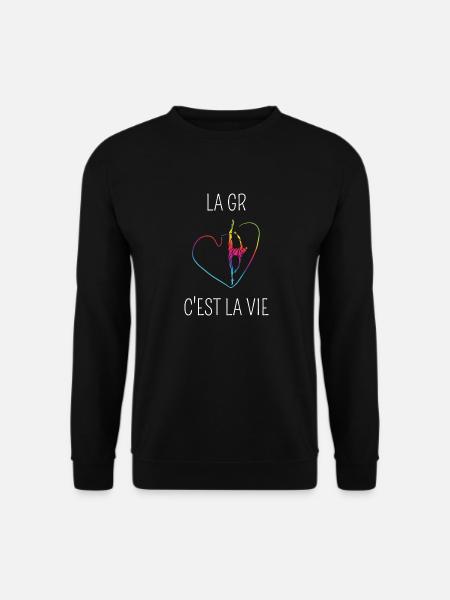 la gymnastique rythmique c'est la vie - Sweat-shirt Unisexe - noir