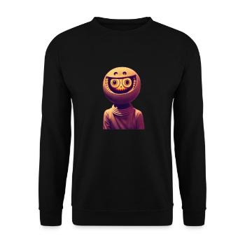 nightmare 3 - Unisex Sweatshirt - black - Front - Alina (178cm) & Michal (187cm)