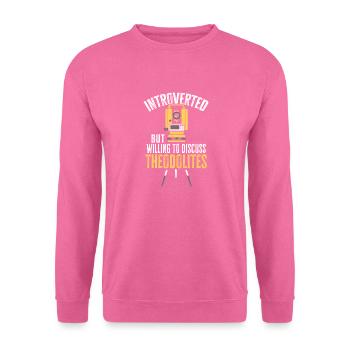 Arpenteur Cartographe Arpenteur Arpenteur - Sweat-shirt Unisexe - rose - Devant
