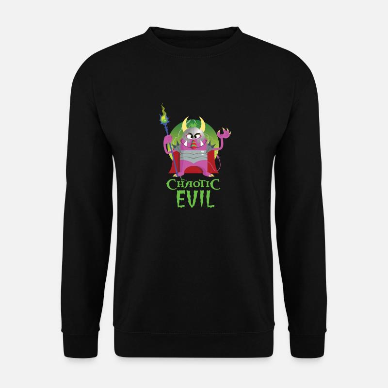Chaotic Evil - Unisex Sweatshirt - black
