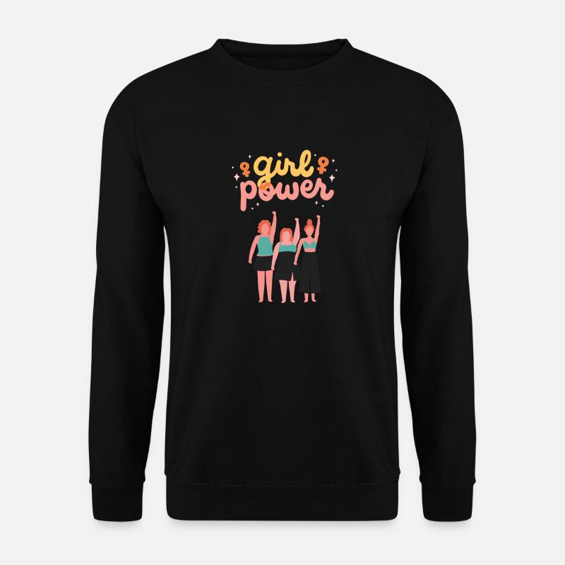 Frauenpower - Unisex Pullover - Schwarz