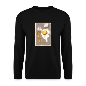Eieiei - Unisex Pullover - Schwarz - Vorne - Alina (178cm) & Michal (187cm)