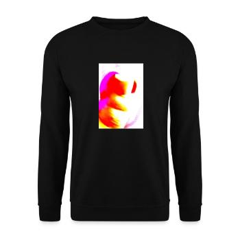 Knubbel dein Freund - Unisex Pullover - Schwarz - Vorne - Alina (178cm) & Michal (187cm)