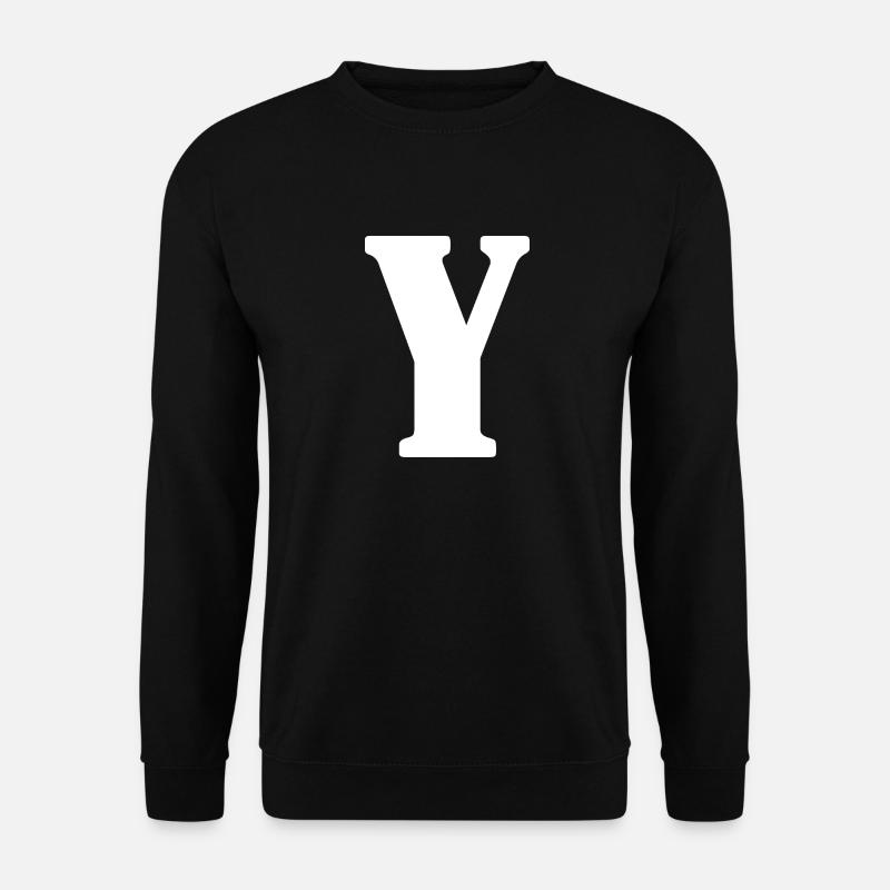 Y - Sweat-shirt Unisexe - noir