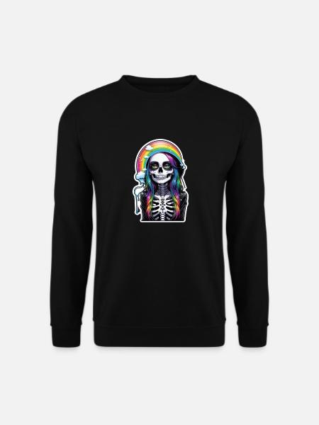 Halloween - Rock & Rainbow - Unisex Sweatshirt - black