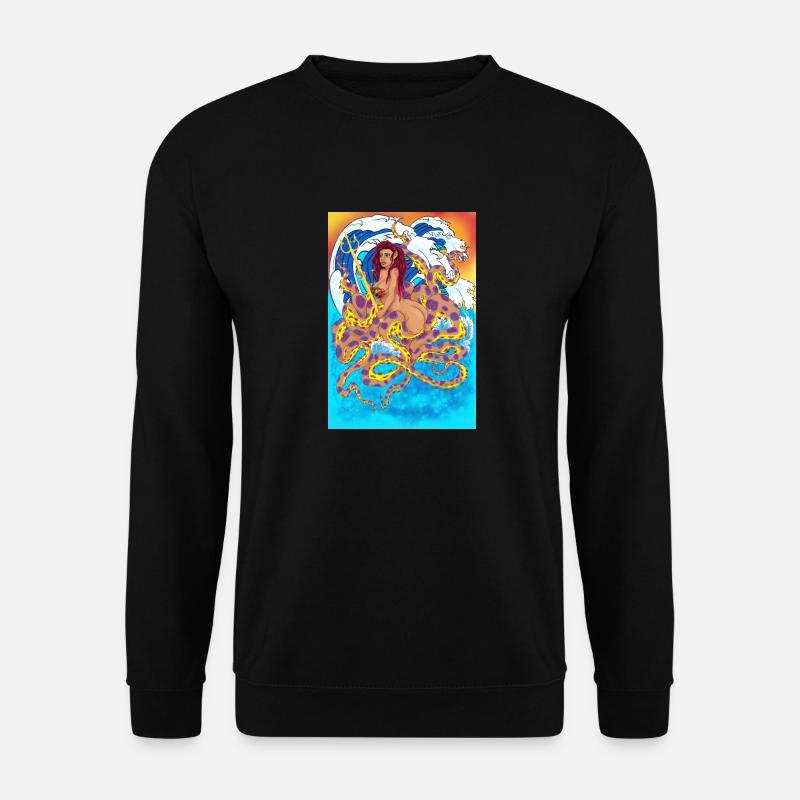Octomermaid2 - Unisex Sweatshirt - black