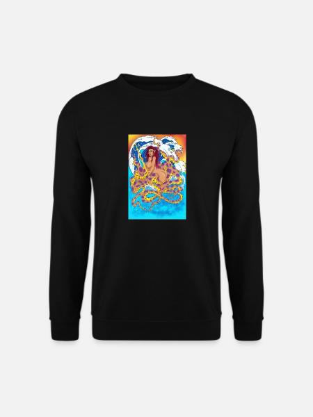 Octomermaid - Unisex Sweatshirt - black