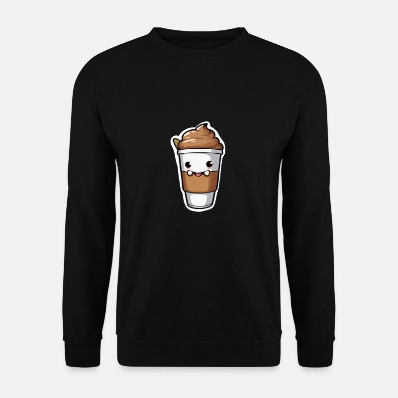 Illustration38 5 Cute monster - Unisex Sweatshirt - black