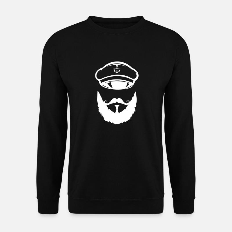 captain 01 - Unisex Pullover - Schwarz