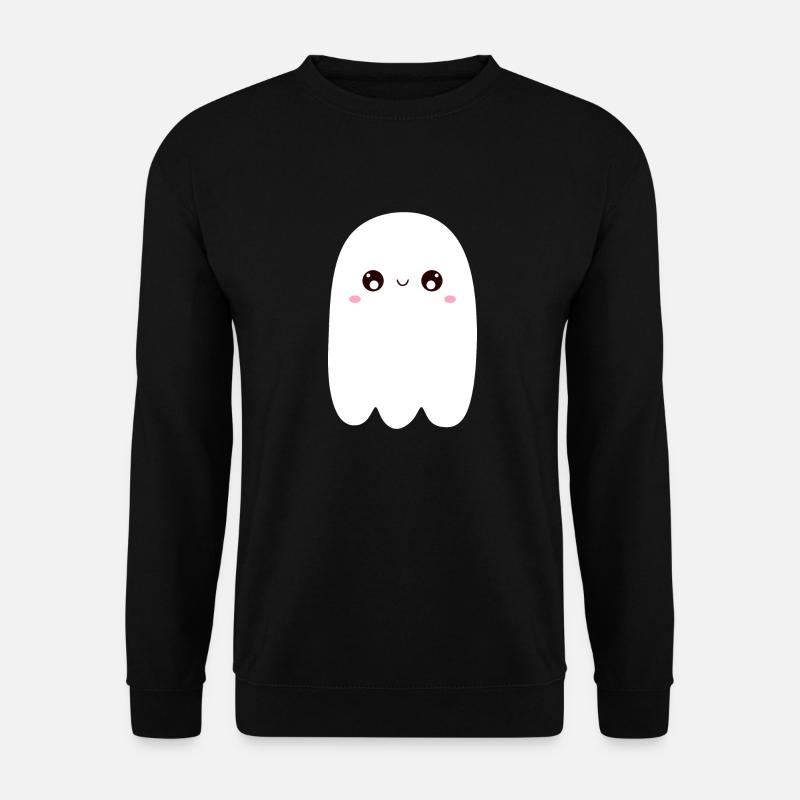 Kawaii Ghost - Unisex Sweatshirt - black