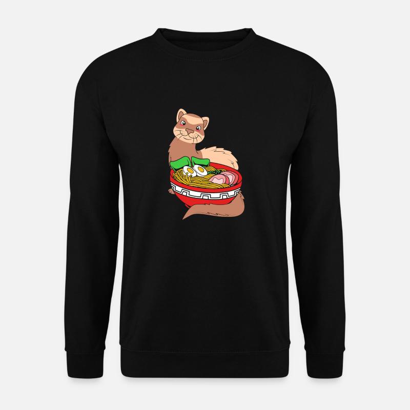 Frettchen - Unisex Pullover - Schwarz