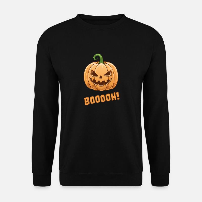Halloween-Pumpkin - Unisex Pullover - Schwarz