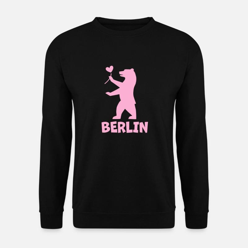 Berlin Berlin Bear - Unisex Sweatshirt - black