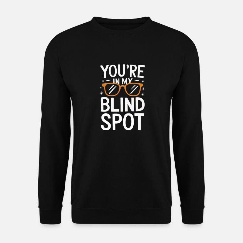 Blinde Blindheit Sehbehinderte Menschen - Unisex Pullover - Schwarz