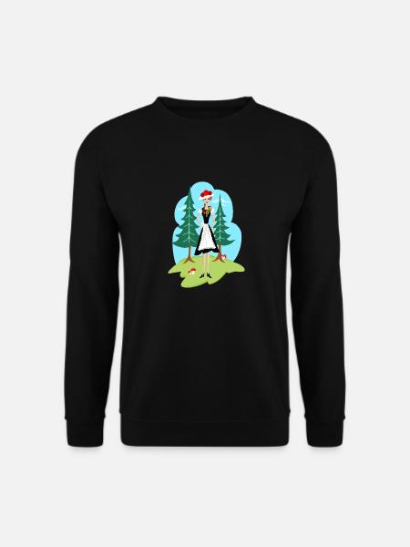 Schwarzwald Mädel Madle - Unisex Pullover - Schwarz