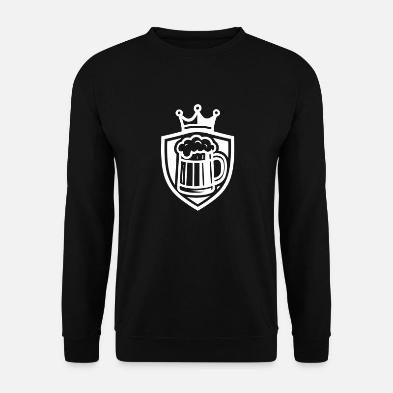 Bier Wappen - Unisex Pullover - Schwarz