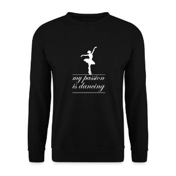 Danse Danse Musique - Sweat-shirt Unisexe - noir - Devant - Alina (178cm) & Michal (187cm)