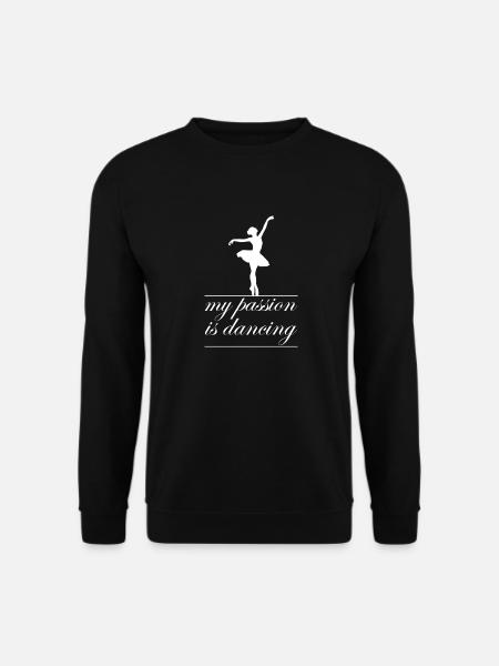 Dancing Dance Music - Unisex Sweatshirt - black