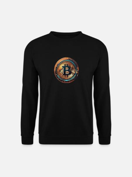 bitcoin2 - Unisex Pullover - Schwarz
